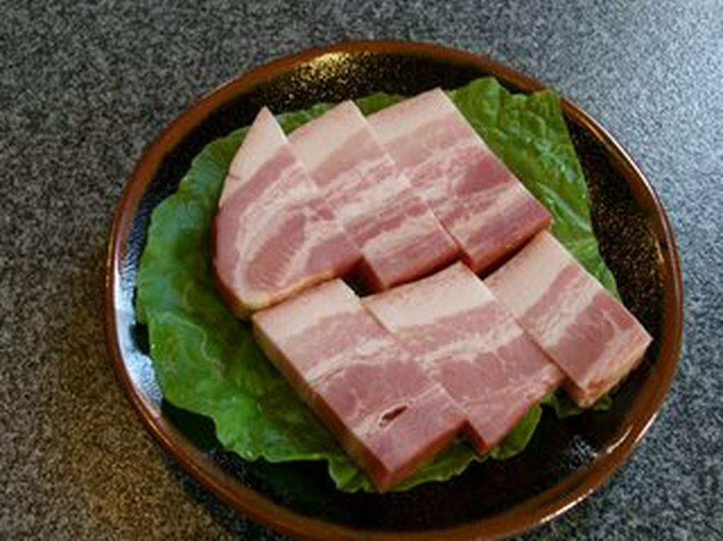 厚切りベーコン