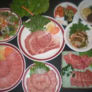 贅を尽くしたゴージャスなコース