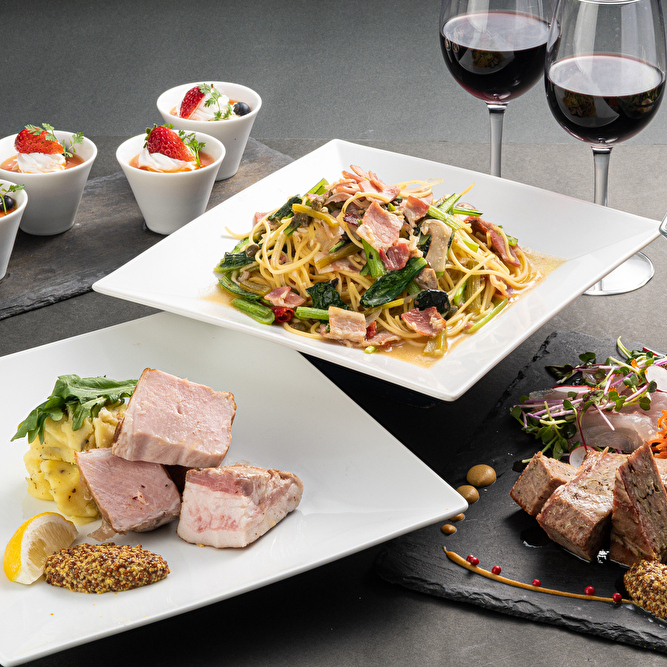 Most popular! For first-time visitors to KITSUNE, we offer a 3-hour all-you-can-drink "Standard Course Plan" that can be booked on the day!