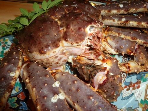 ずっしりと身が詰まった「かに」