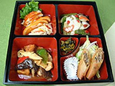 週替わりの中華弁当（一例）