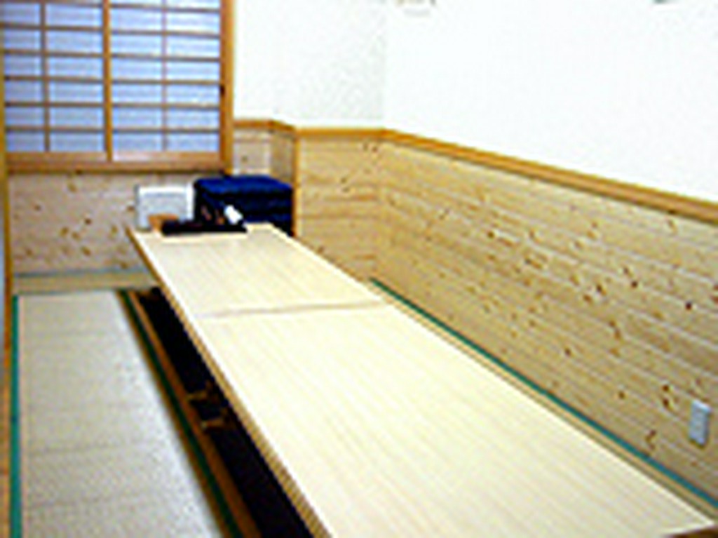 堀ごたつ式の座敷