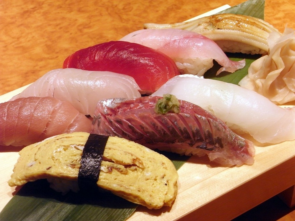 ぜいたく8貫握り