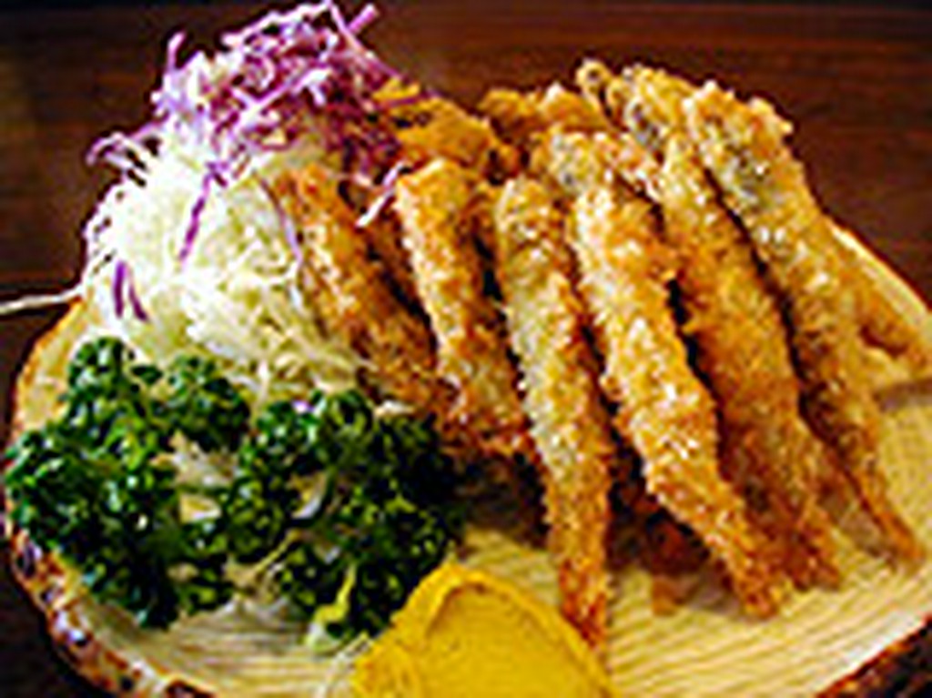 芦ノ湖産わかさぎのフライ