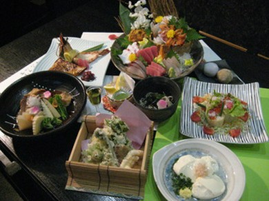 コース料理の一部