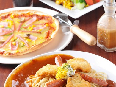 お二人様用のディナーコースもあります　※写真はイメージです