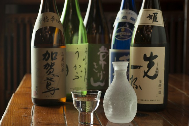 日本酒にこだわっている
