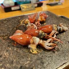 ホタルイカ石焼(時価）