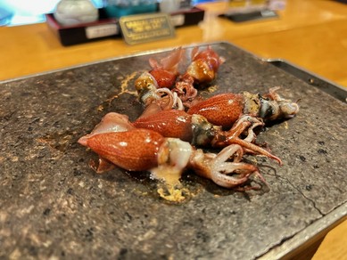 ホタルイカ石焼(時価）