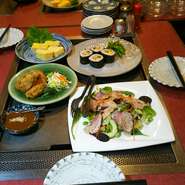 ※10名様以上のご予約の場合、4300円でご注文いただけます
※5名様からは4500円でご予約承っております