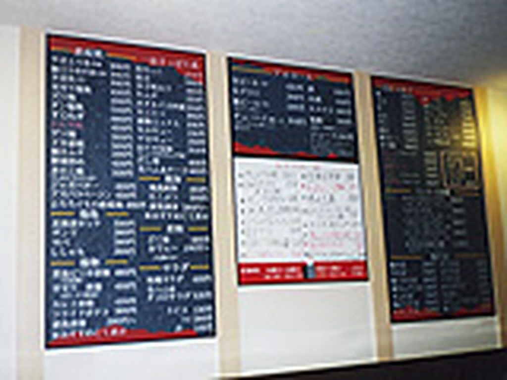 品数は豊富です。