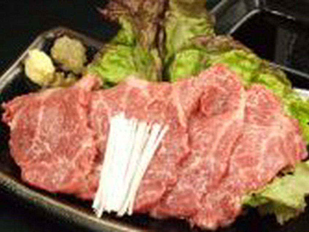 甲州名物『馬刺し』