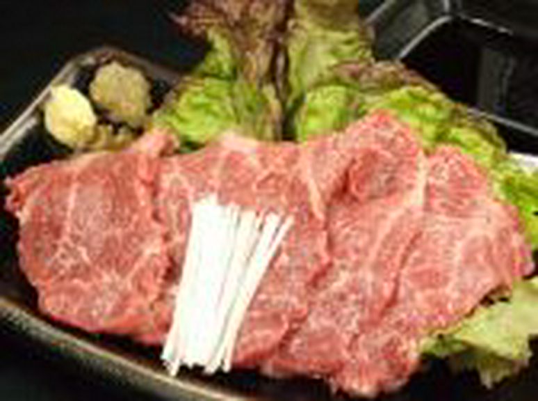 山梨の厳選素材『甲州名物馬刺し』　山梨の郷土料理です！！
