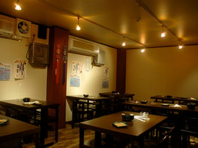 2階の店内。