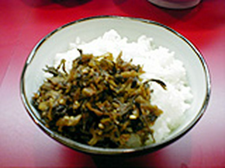 瀬高産の辛し高菜は絶品!