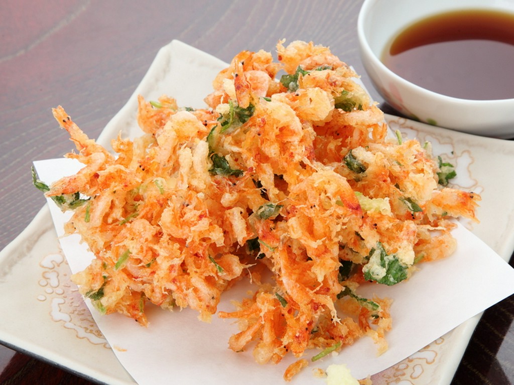 桜海老のかき揚げ
