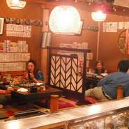 落ち着いた和室でごゆっくりおくつろぎください。