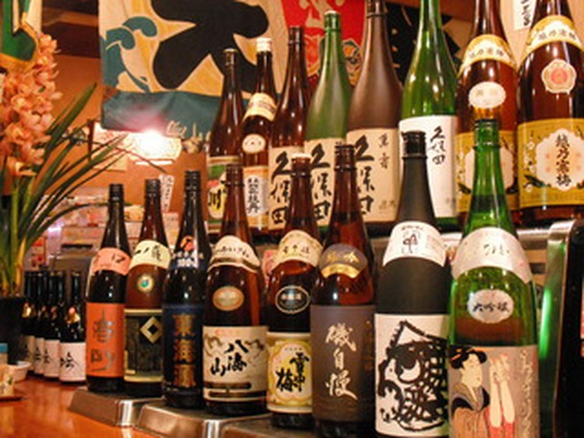 日本酒にこだわっている