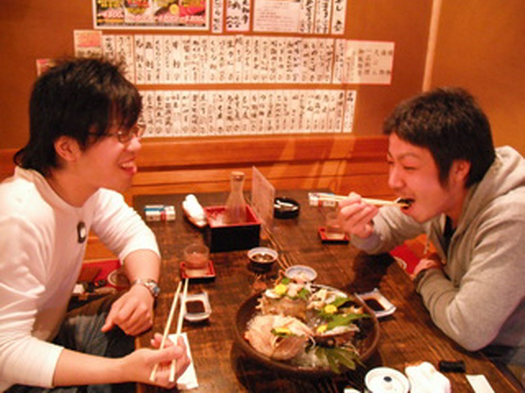 うまい！と至福の笑顔