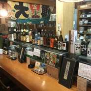 日本酒、焼酎多数取り揃えております。
静岡の地酒はもちろん、全国各地の日本酒、芋焼酎、麦焼酎などをお楽しみいただけます。
お料理やお好みに合わせた親方のおすすめなども楽しんでみてはいかがでしょうか☆