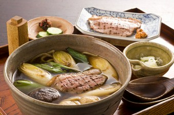 名物　鴨南蛮そば