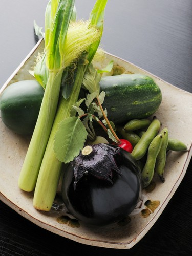 季節の野菜をお楽しみ下さい。