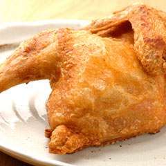 若鶏半身揚げ　予約要