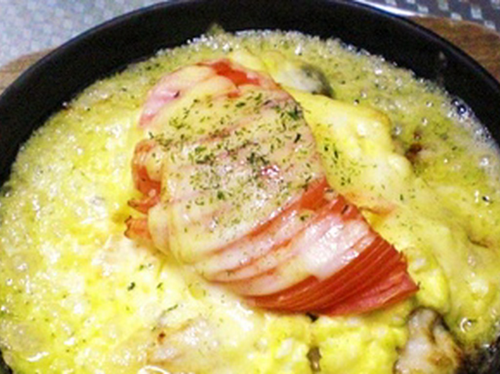 魚とトマトのチーズ焼き