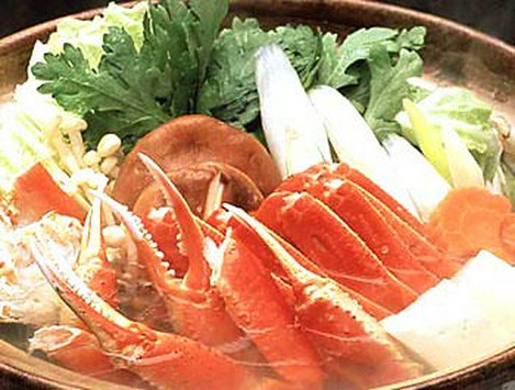 松葉蟹すき鍋