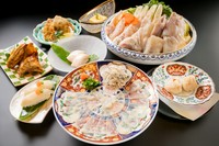 ふぐ尽くしコース