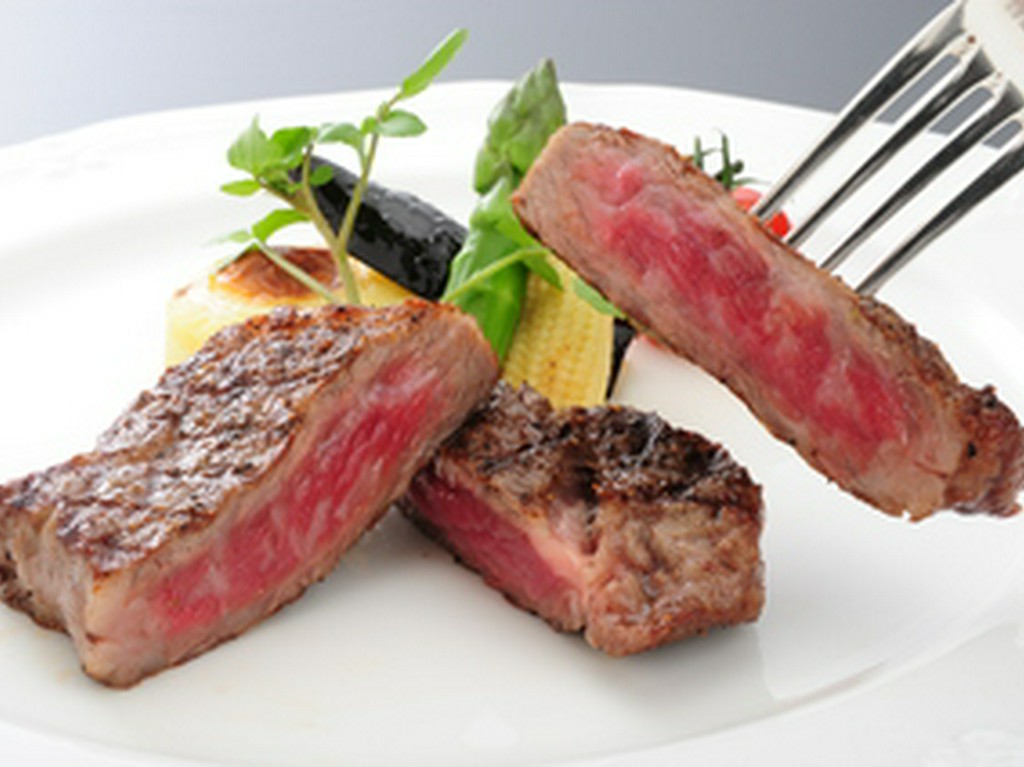 米沢牛の美味しさをステーキで。