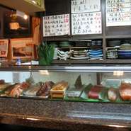 旬の味にこだわり色々とおいしいねたを用意しております