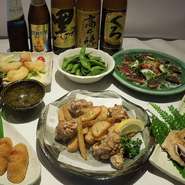 ＊月～木曜日のみのコースです。
当日御注文でも、予約なしでも！2名様より大歓迎！