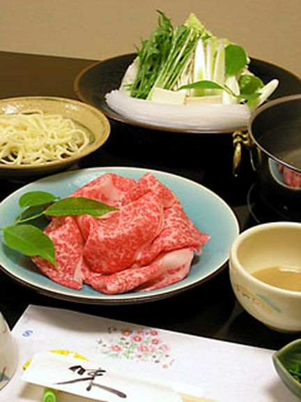 常陸牛しゃぶしゃぶを堪能下さい