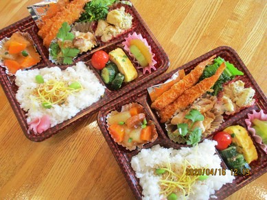 毎日七変化・かくれんぼの季節オリジナル弁当Box meal.800円