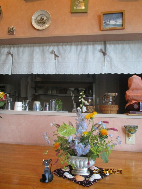 カウンター席がある