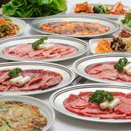 宴会個室は最大50名様完備。焼肉＆飲み放題コース 4900円～