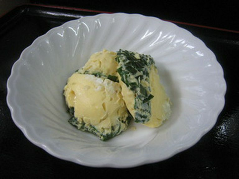 ニラ蒸したまご