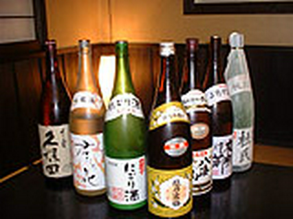 各種地酒等ございます