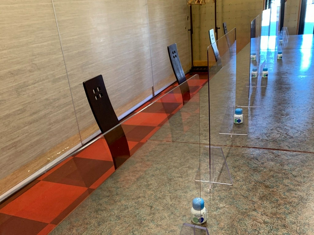 感染症対策を徹底しております！