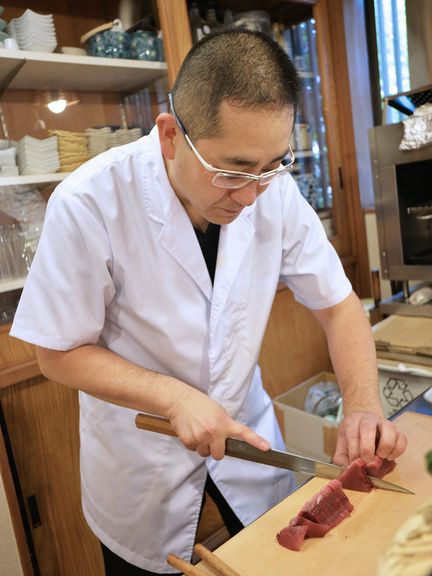 素材を厳選し、新鮮なうちに出す。料理の基本にこだわります