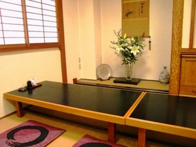 落ち着いたお座敷の個室