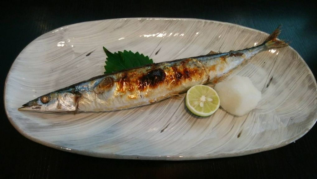 秋刀魚の塩焼き