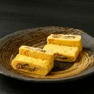 蒲焼を芯にした、玉子焼き