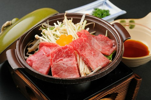 やわらかな肉質がたまらない『近江牛のとうばん焼き』