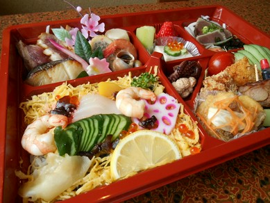 お花見弁当！