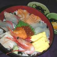 内容は（どんぶり、香の物、にゅうめん又は茶碗蒸しとお吸い物）
酢飯に変更可（プラス１６０円）