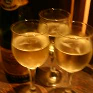 スパークリングワインをプレゼント！（要予約）