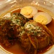 ロールキャベツのとまと煮込み