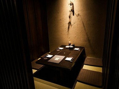 堀炬燵で、ゆったりと